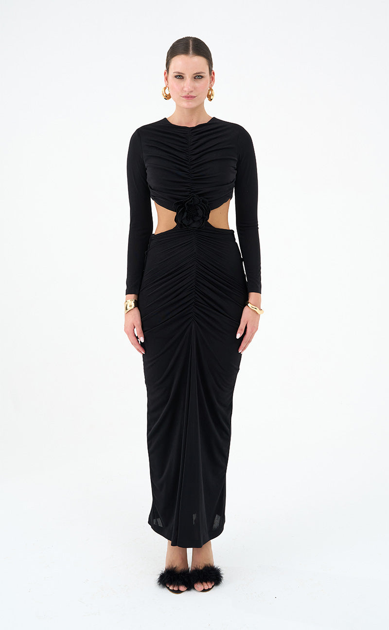 Black Galya Dress