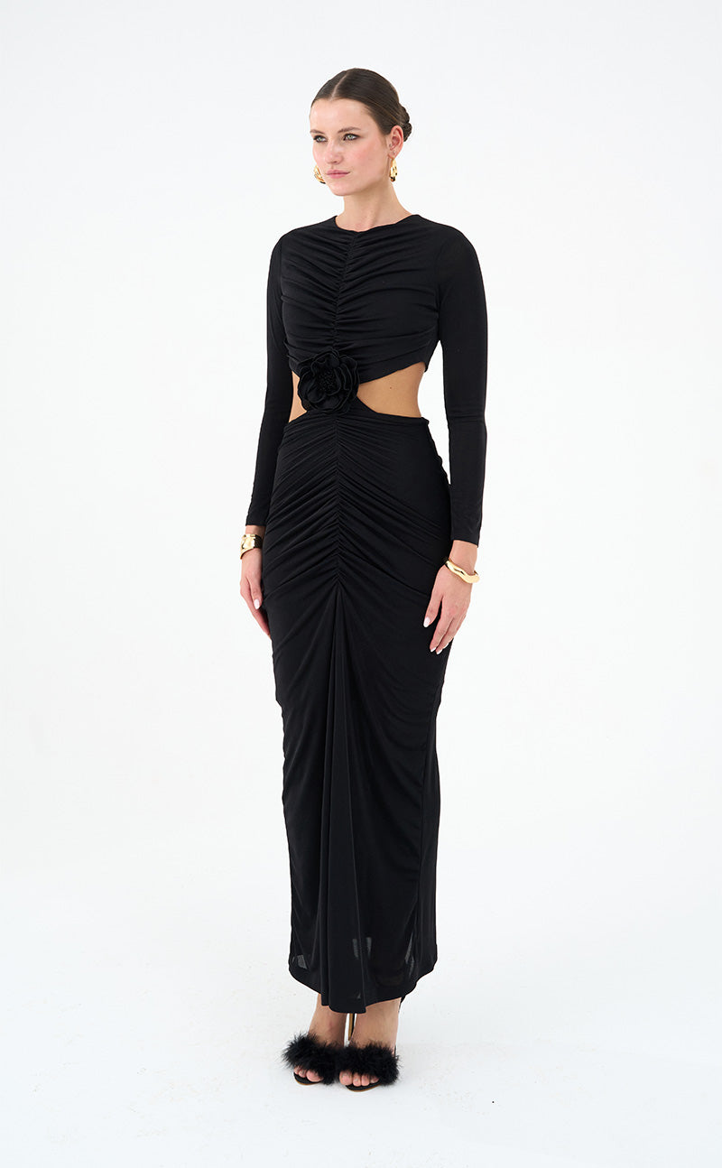 Black Galya Dress