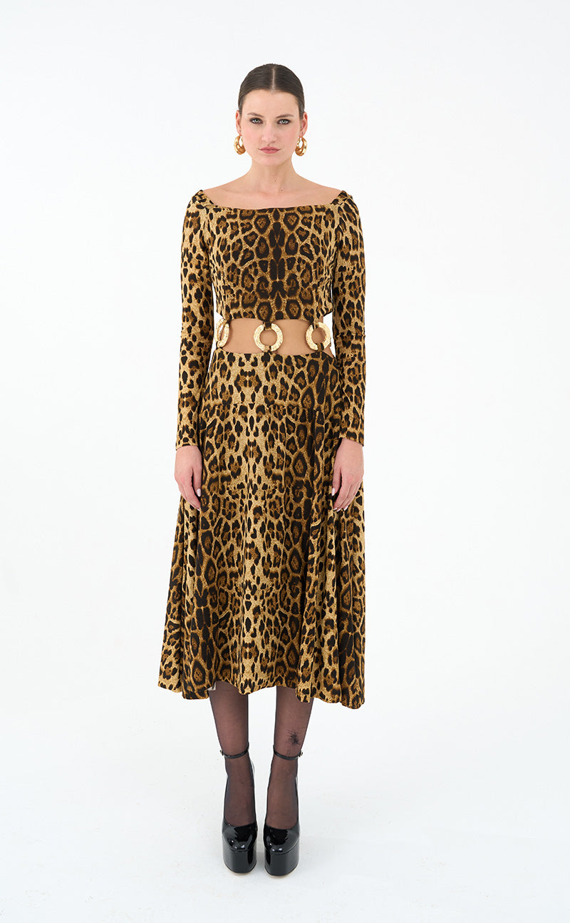 Leopard Luxe Dress