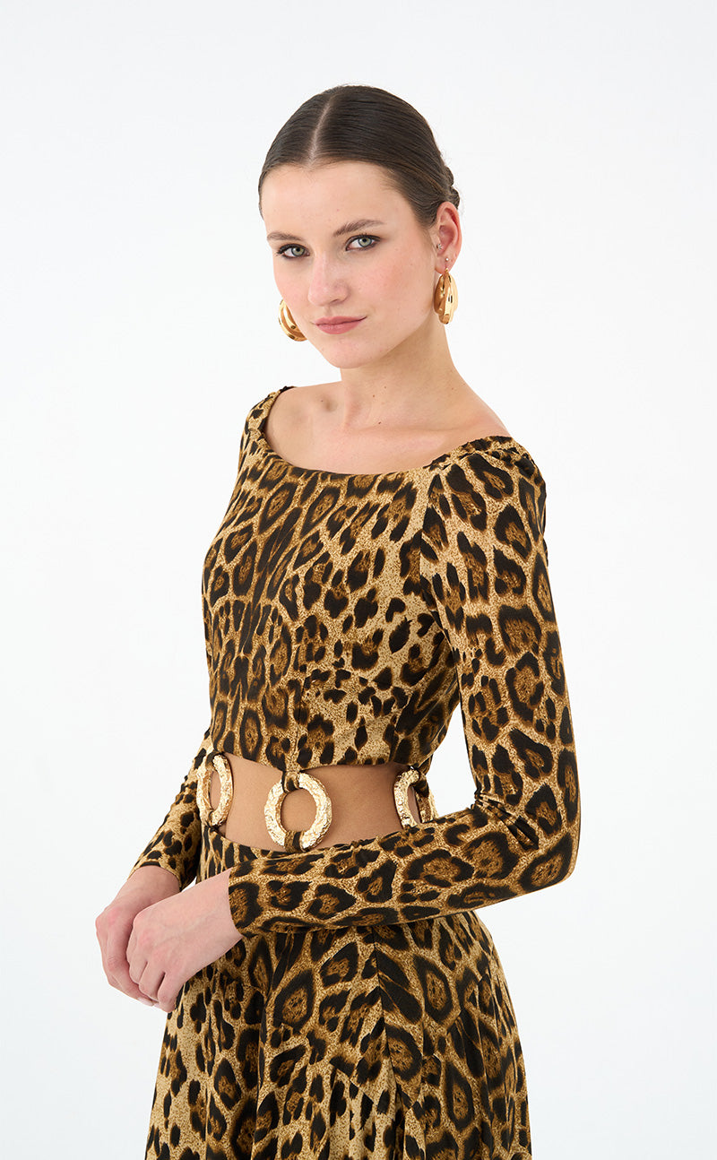 Leopard Luxe Dress