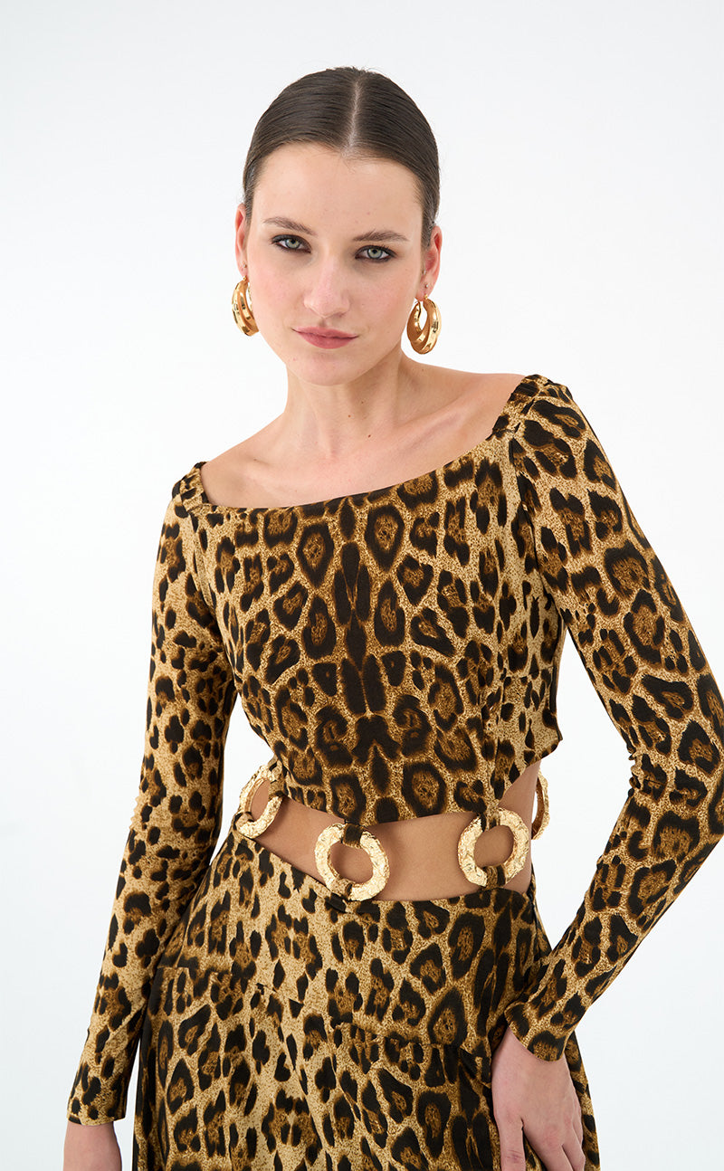 Leopard Luxe Dress