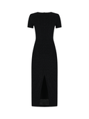 Lüks Kaliteli Elbise Modellerinden Noir Chic Dress