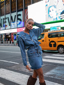 Lüks Kaliteli Elbise Modellerinden Olivia Jean Set