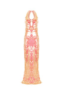 Lüks Kaliteli Elbise Modellerinden Sequin Powder Dress