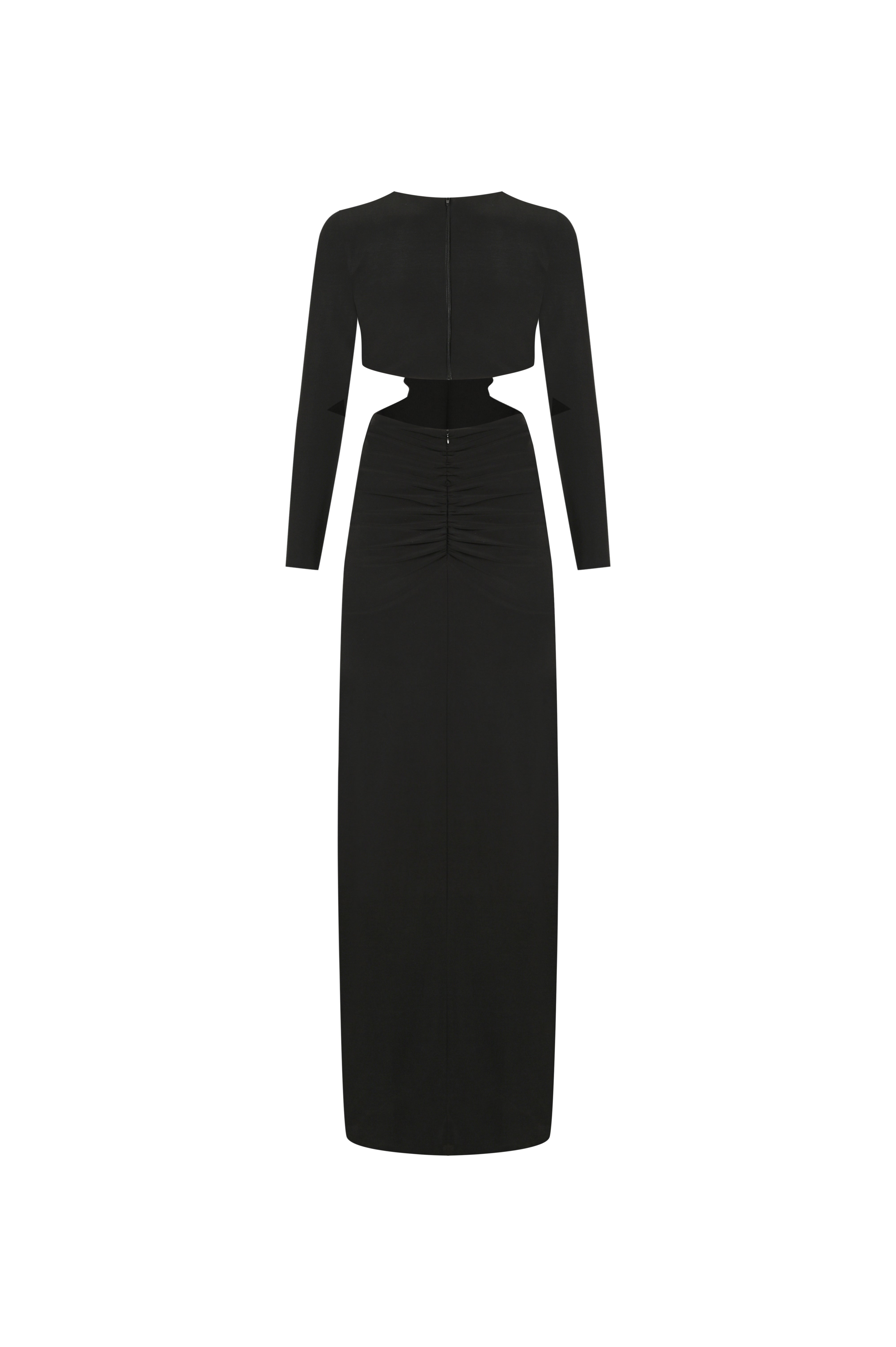 Lüks Kaliteli Elbise Modellerinden Black Galya Dress