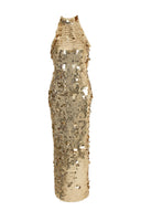 Lüks ve göz alıcı kokteyl elbise modellerinden Angelina Glitter Dress