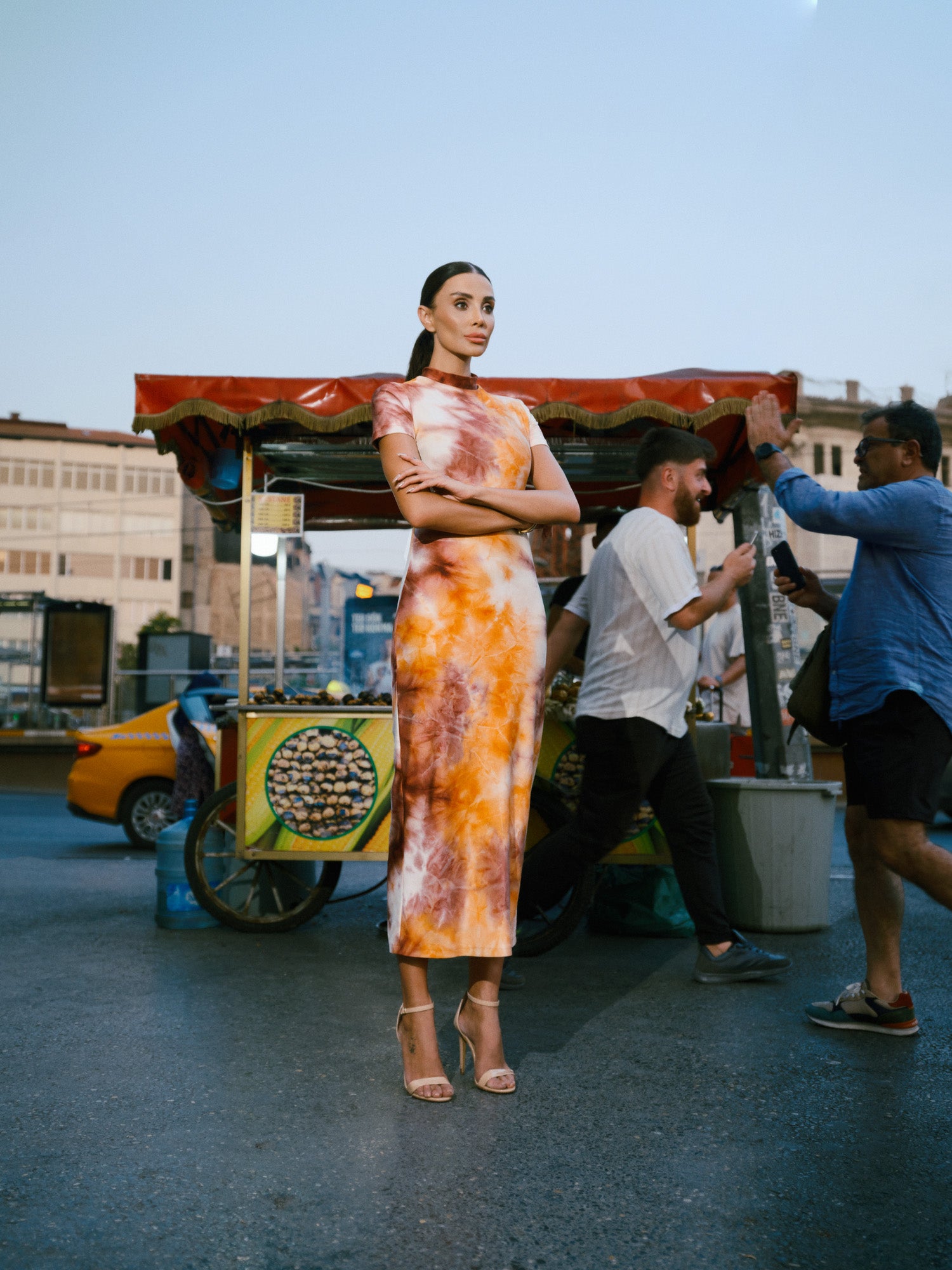 Lüks Kaliteli Elbise Modellerinden Citrus Dress