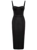 Lüks Kaliteli Elbise Modellerinden Black Biana Dress