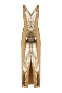 Aurelia Gold Dress