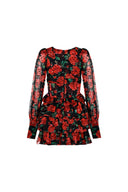 Red Fleur Dress