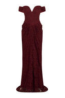 Crimson Stardust Gown