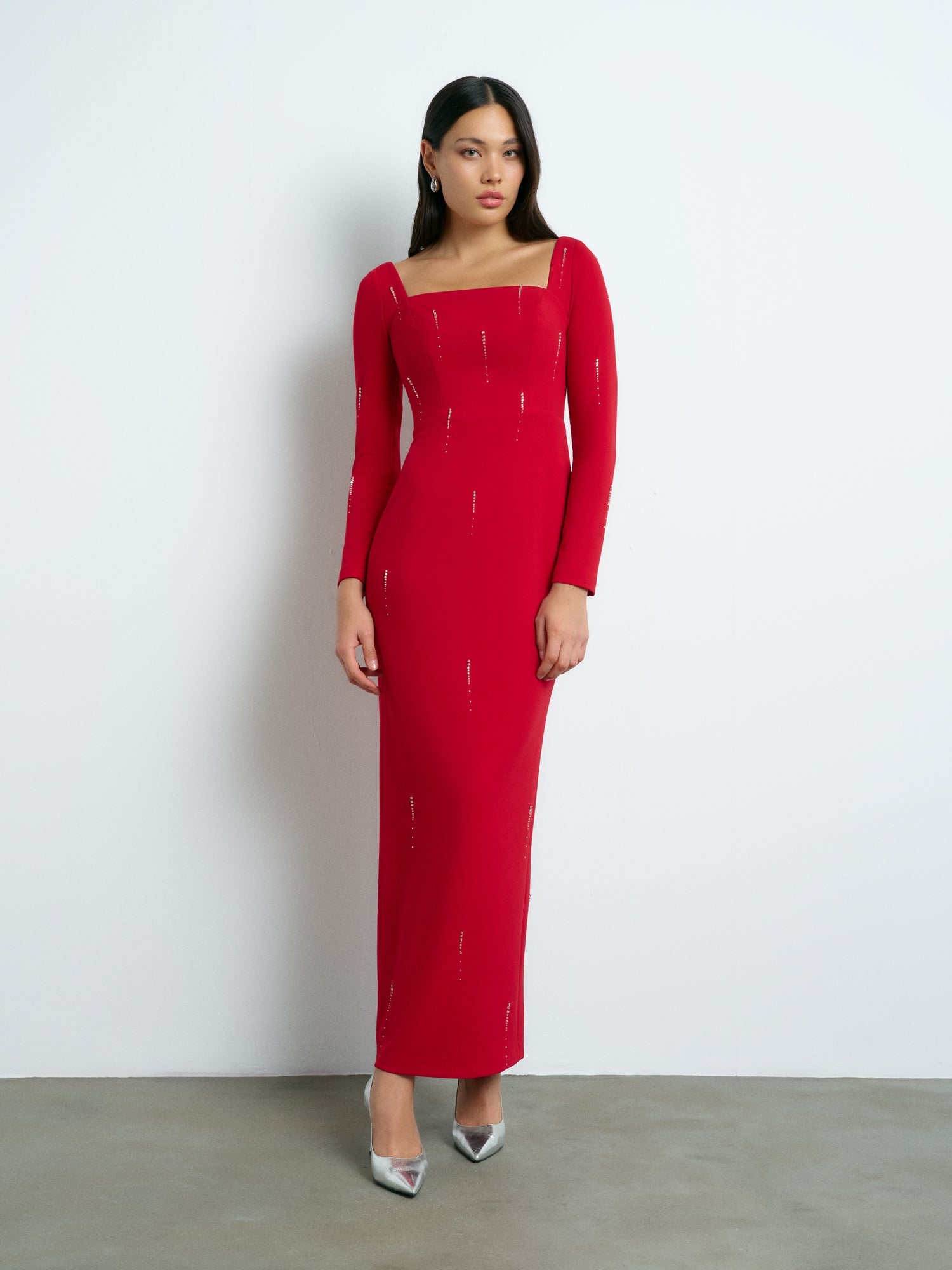 Red Rosana Dress