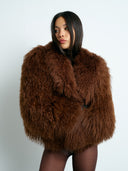 Brown Mongolian Fur