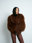 Brown Mongolian Fur