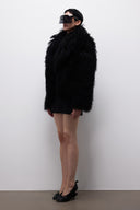 Noctis Shearling Cape