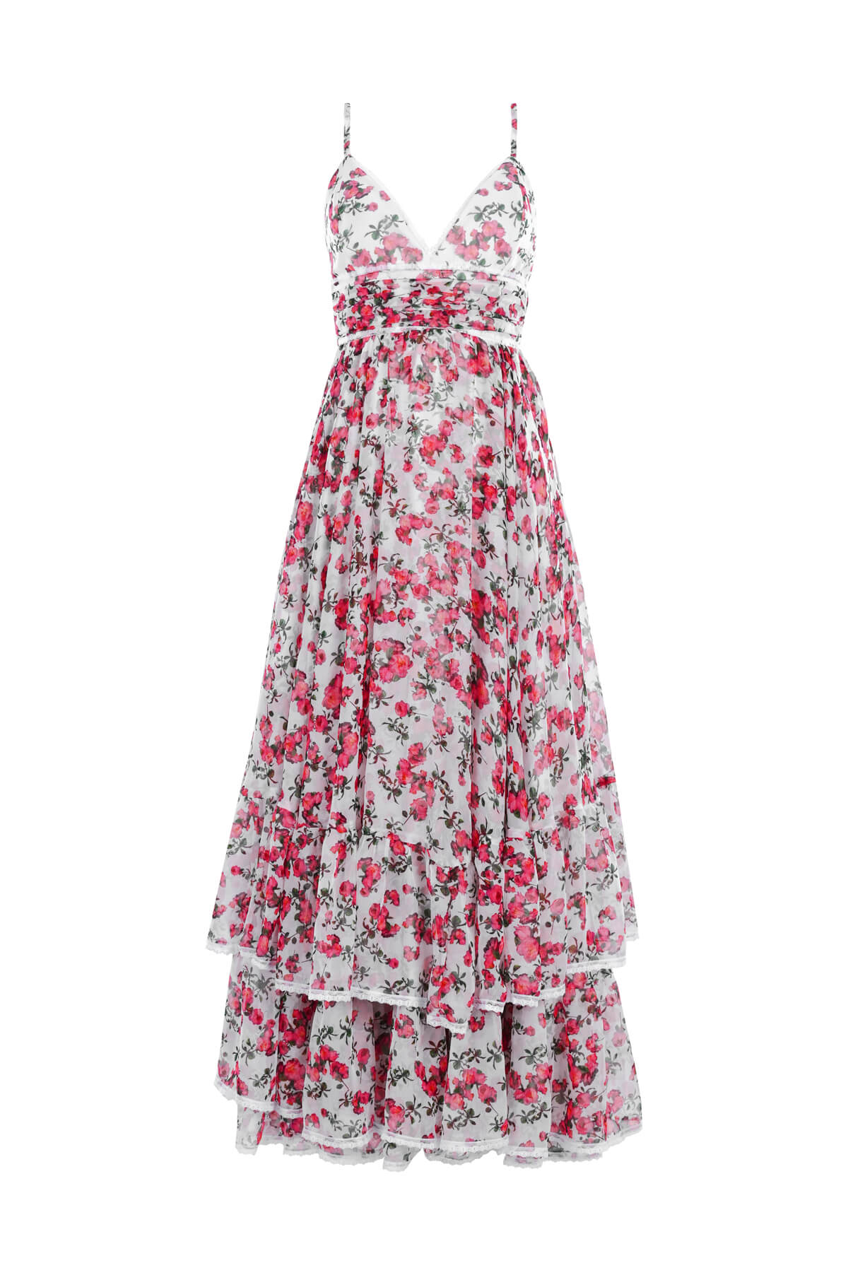  Lüks Kaliteli Elbise Modellerinden Blossom Maxi Dress