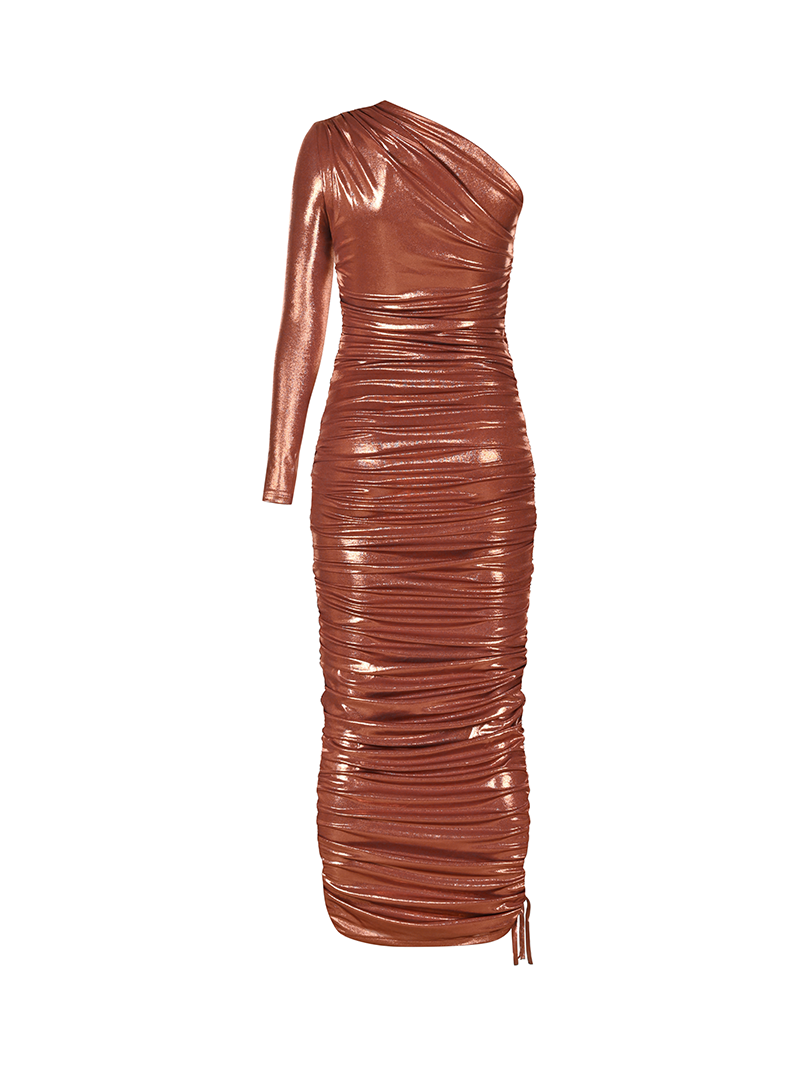 Lüks Kaliteli Elbise Modellerinden Shimmer Maxi Dress
