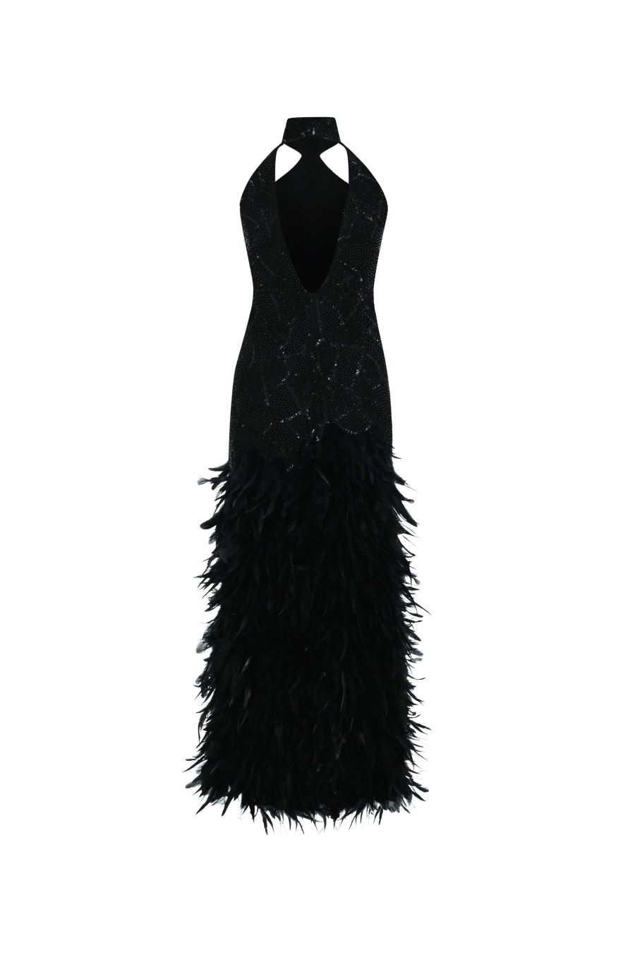 Glambils ürünlerinden Lüks Kaliteli Elbise Modellerinden Hairy Dress